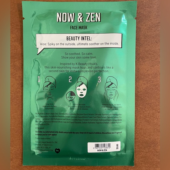 Pink by Victoria’s Secret beauty face sheet masks NWT Set of 4! Self care easy - Picture 5 of 7